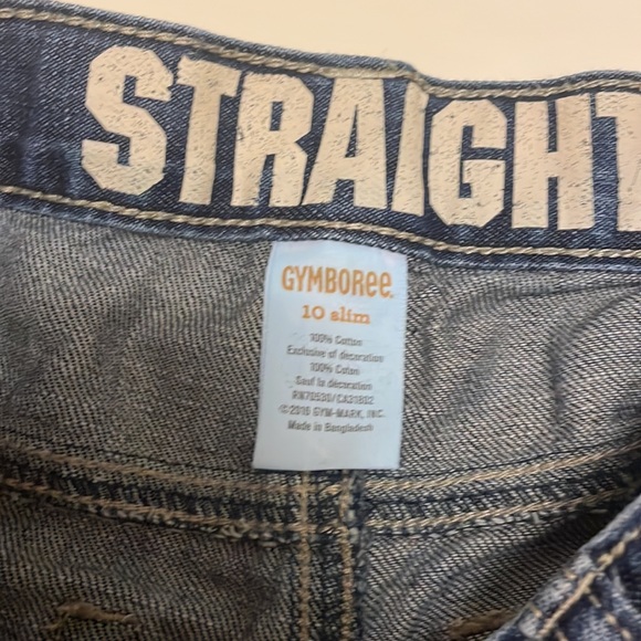 Straight leg jeans. Boys size 10 - Picture 2 of 3
